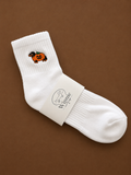 The Halloweenie Pumpkin Socks