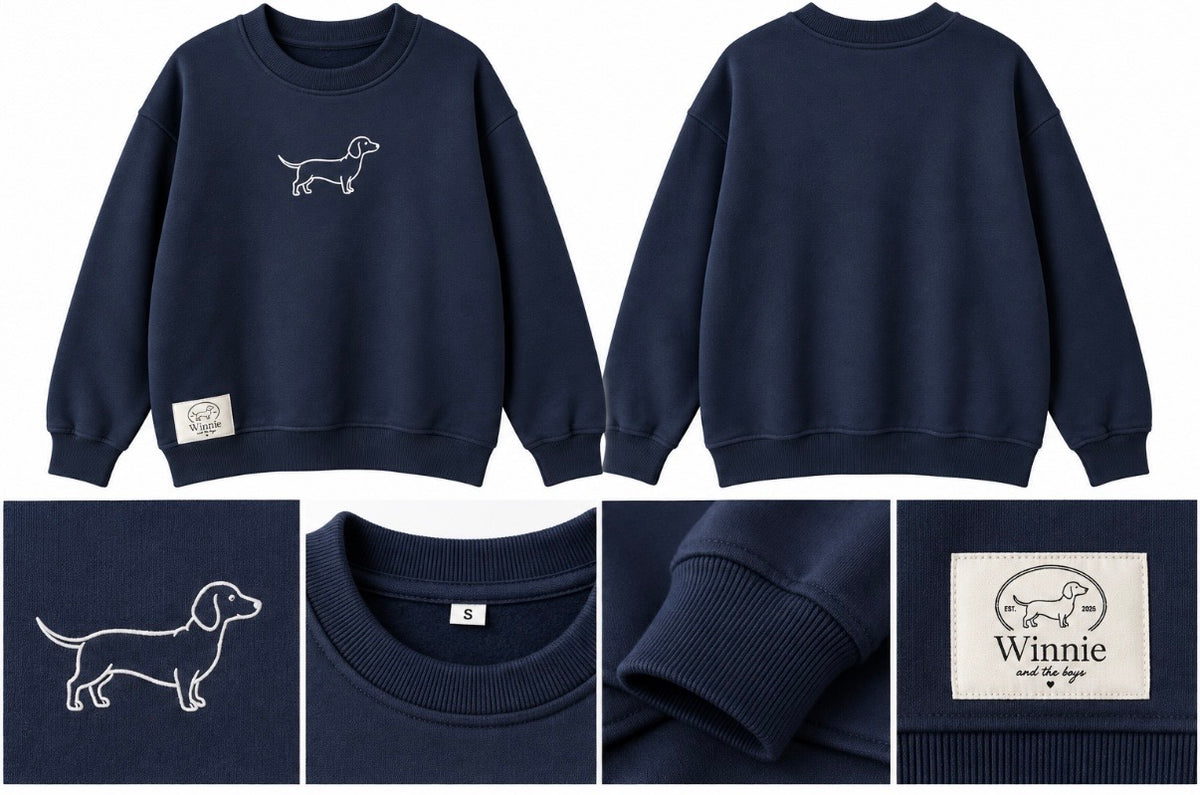Kids Dachshund Crewneck