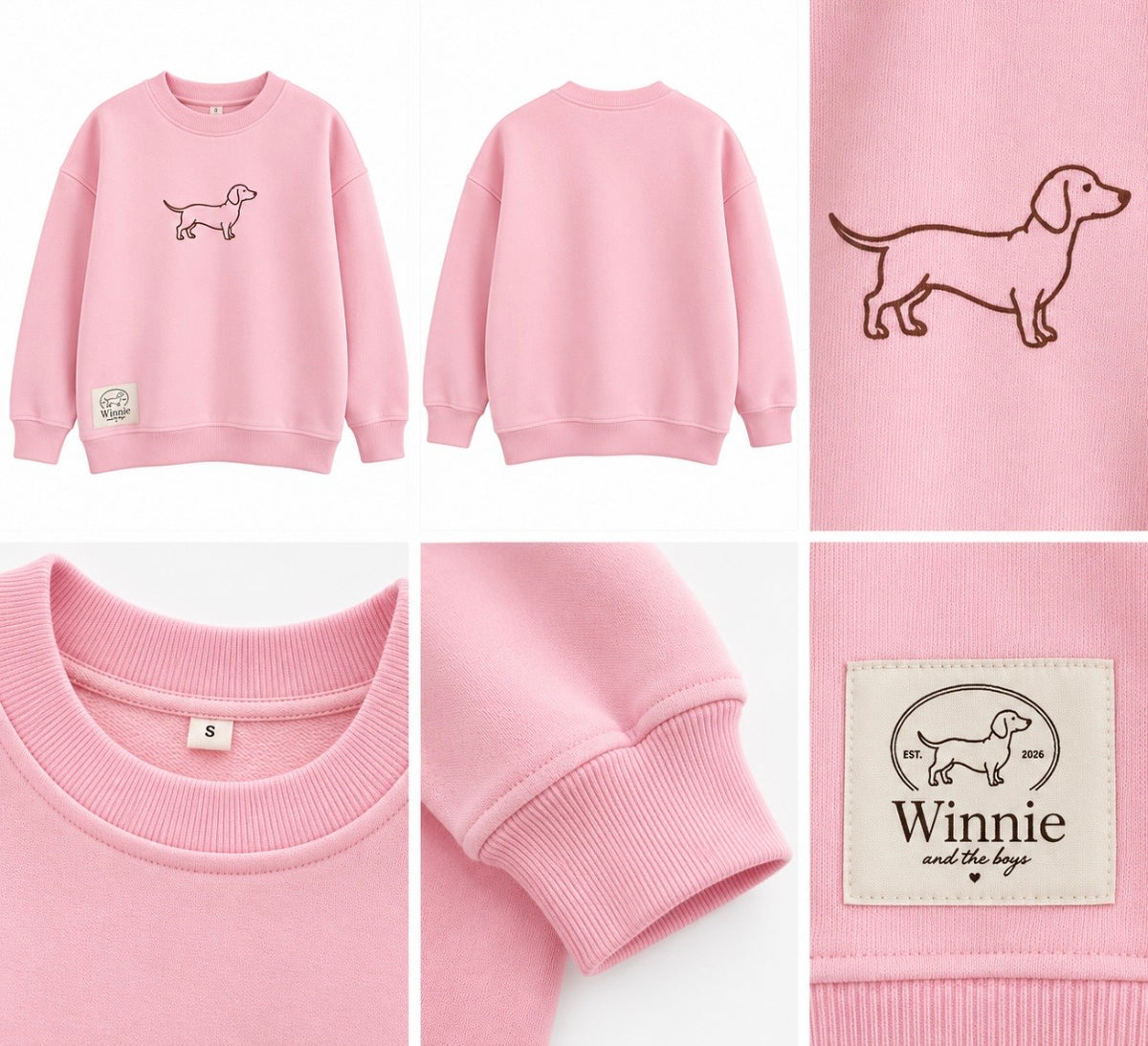 Kids Dachshund Crewneck