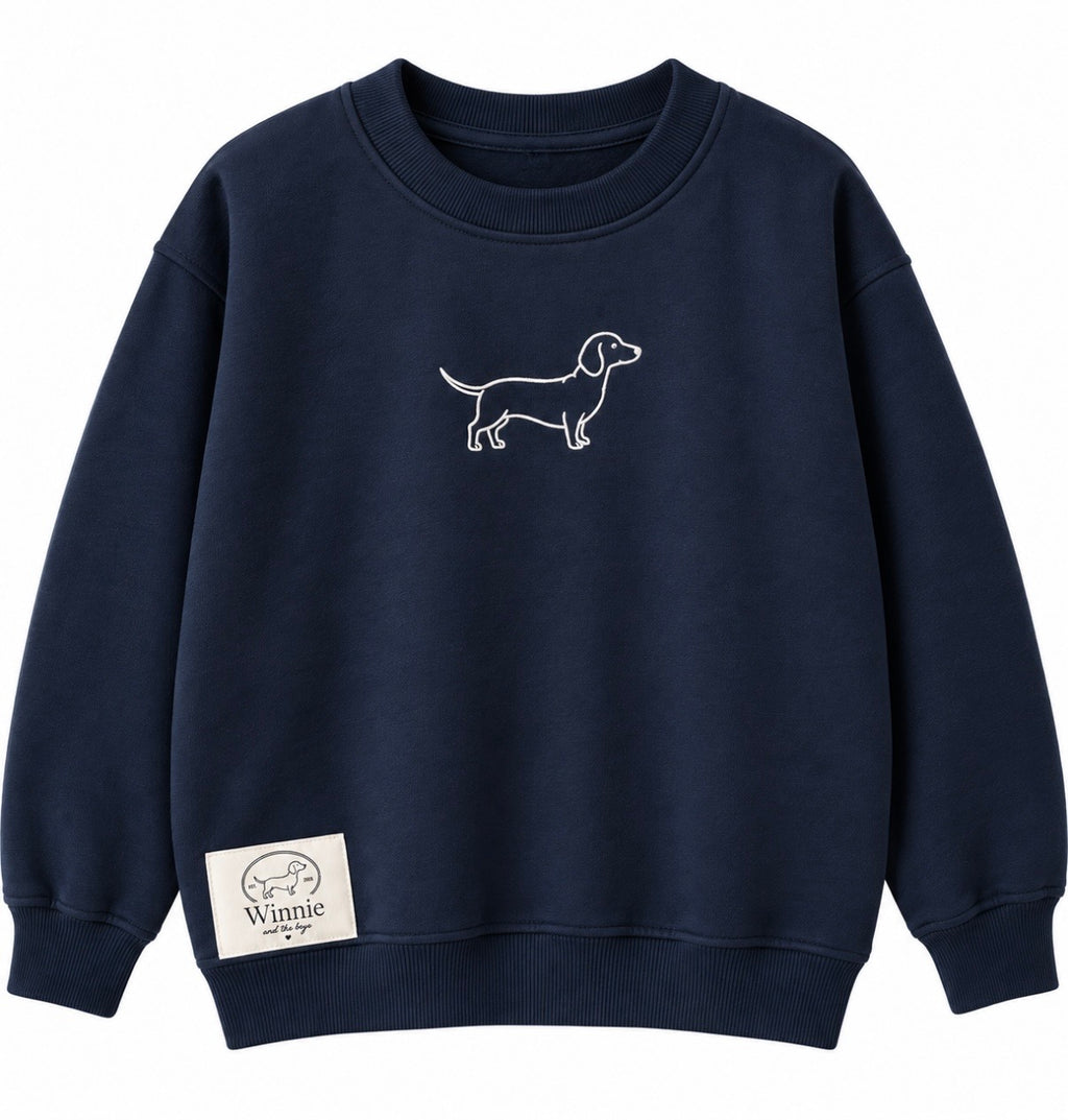 Kids Dachshund Crewneck
