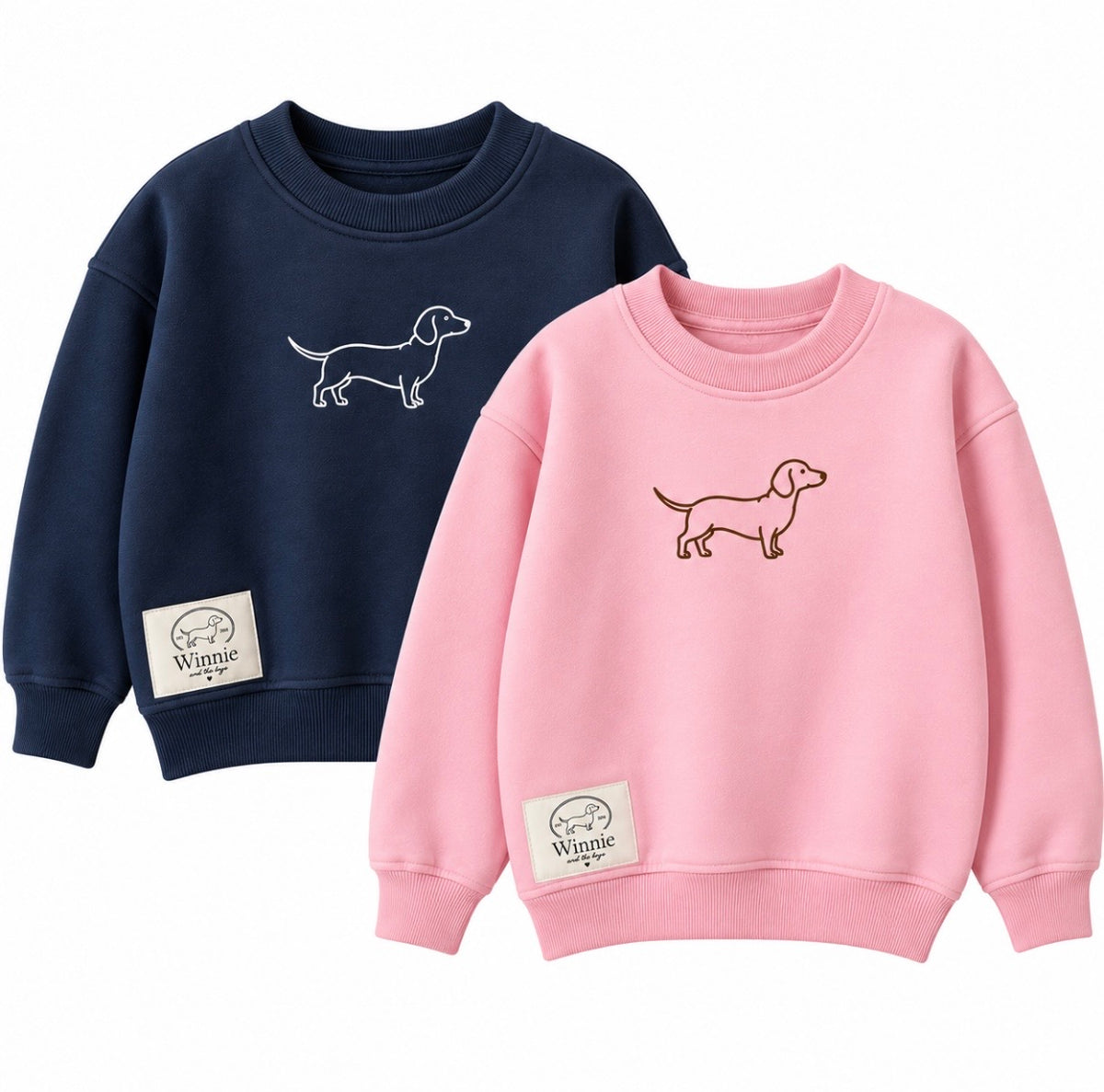 Kids Dachshund Crewneck