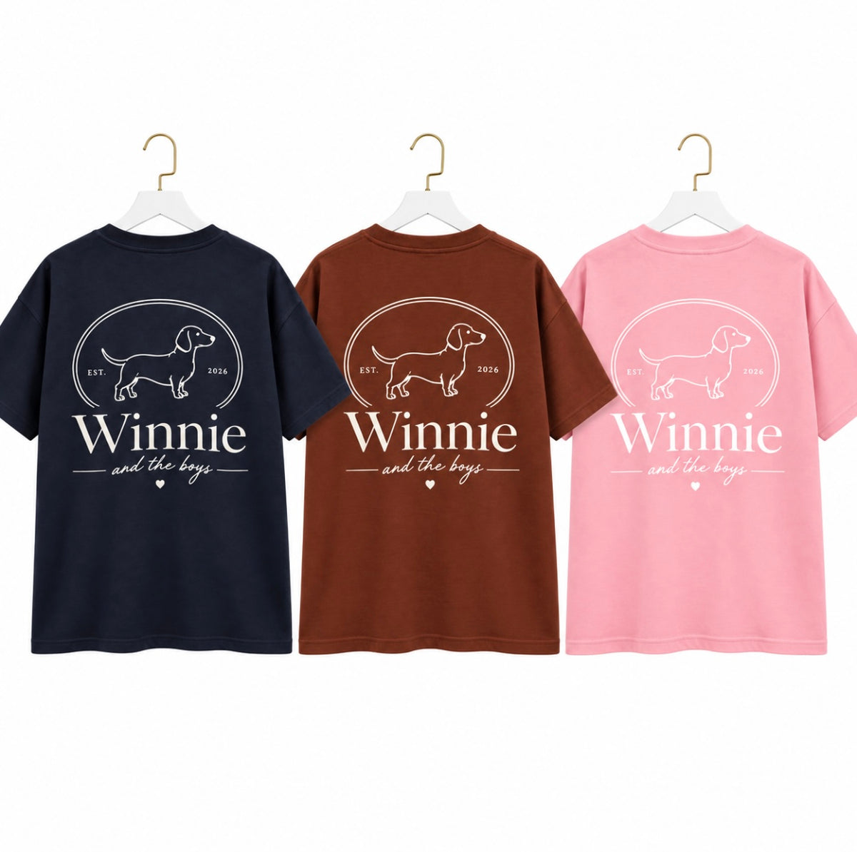 W&TB Signature Oversized Drop Shoulder Tee