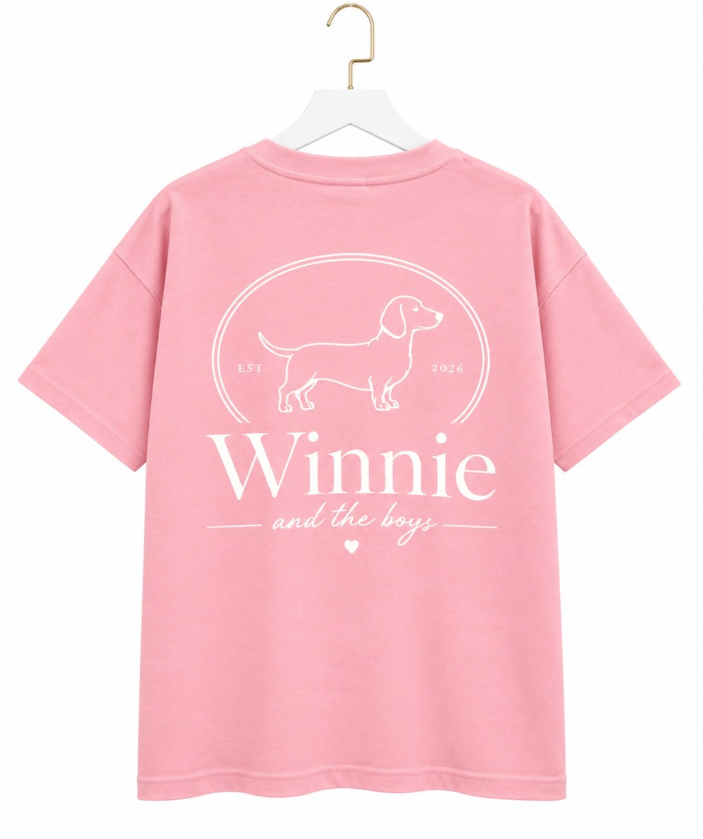 W&TB Signature Oversized Drop Shoulder Tee