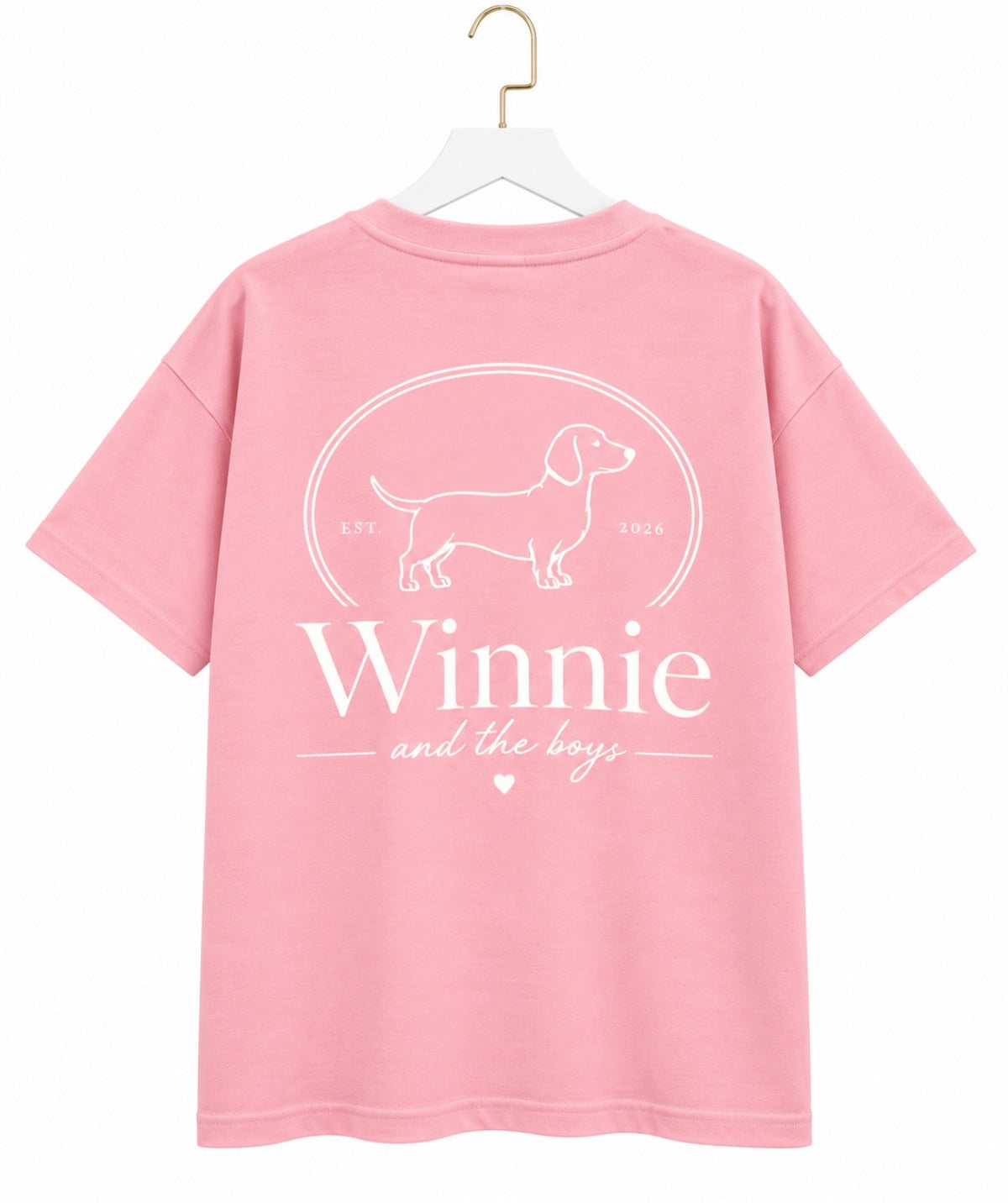 W&TB Signature Oversized Drop Shoulder Tee