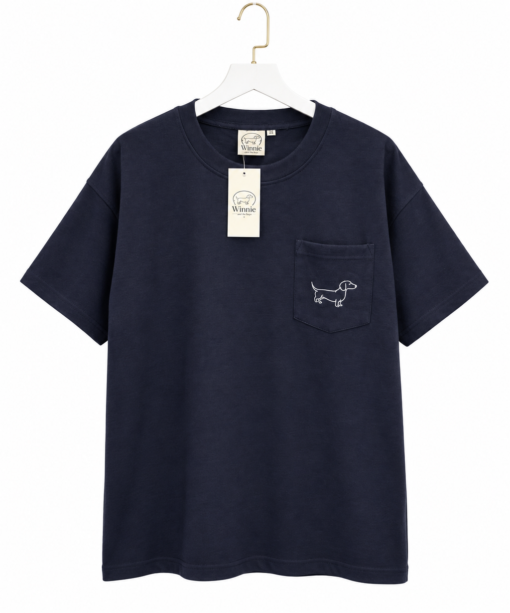W&TB Signature Oversized Drop Shoulder Tee