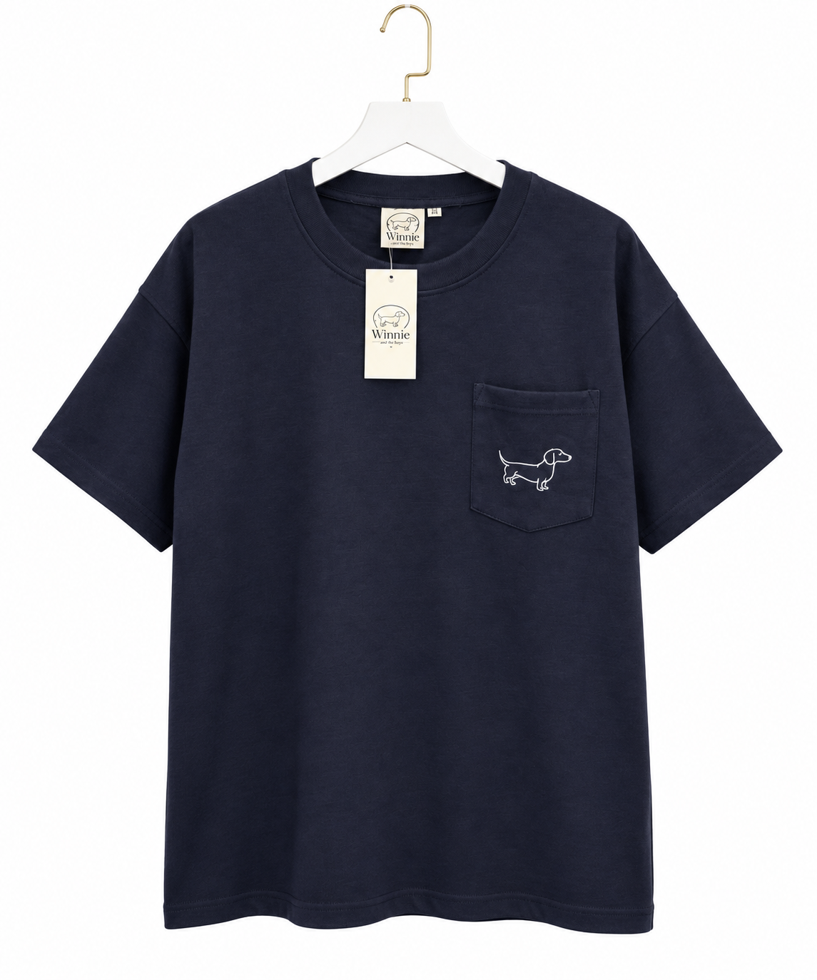 W&TB Signature Oversized Drop Shoulder Tee